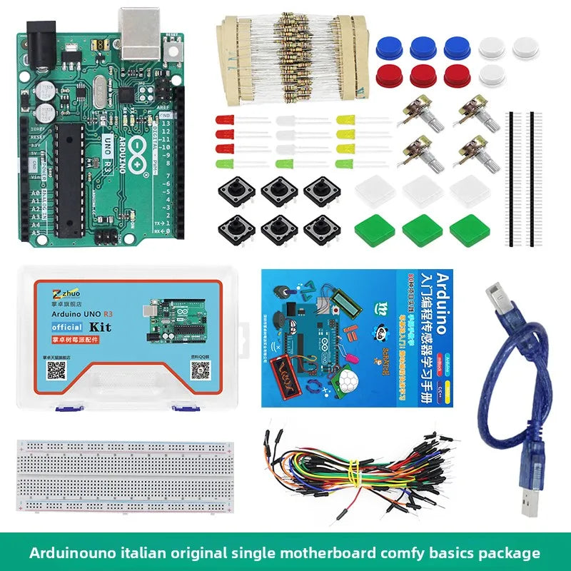 Arduino UNO R3 Development Board Original Arduino Microcontroller C Language Programming Learning Motherboard Kit