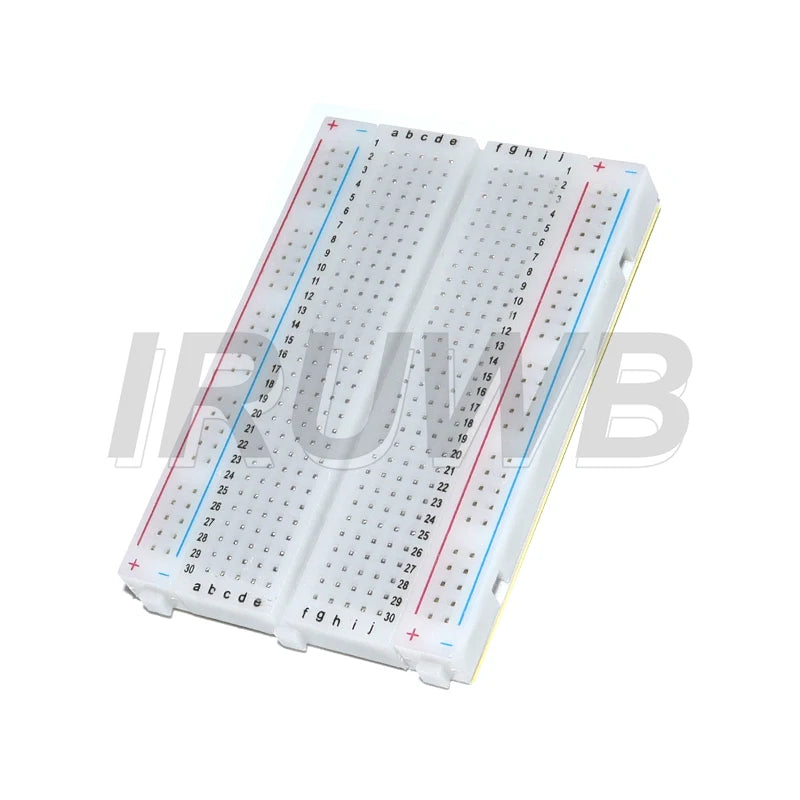 400 Tie Points Solderless PCB Breadboard Mini Universal Test Protoboard DIY Bread Board for Bus Test Circuit Board