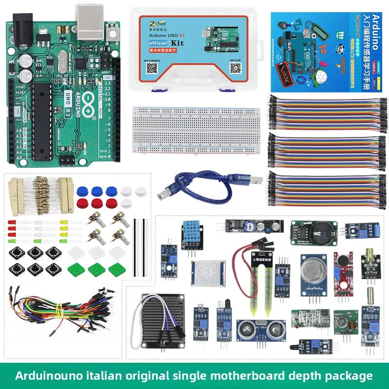 Arduino UNO R3 Development Board Original Arduino Microcontroller C Language Programming Learning Motherboard Kit