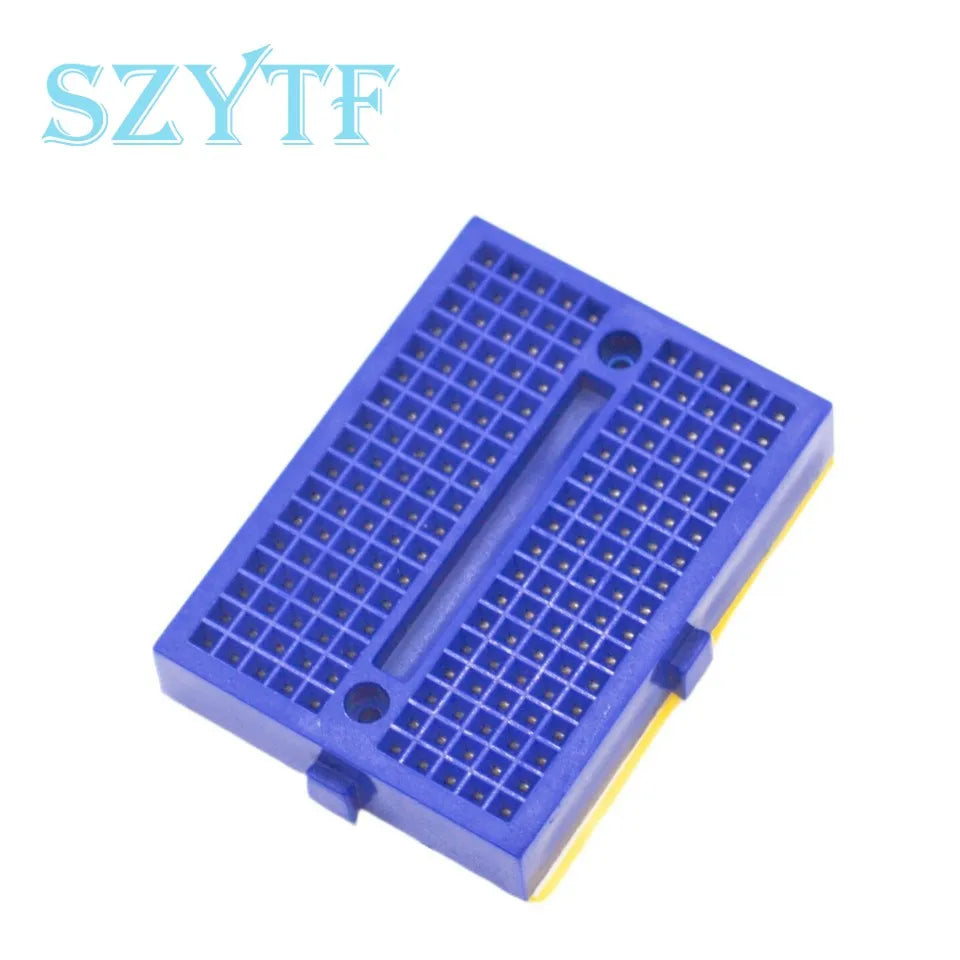 6Pcs Mini Breadboard Kit with 170 Tie Points Solderless SYB-170 Prototype PCB Bread Board for Arduino, Raspberry Pi