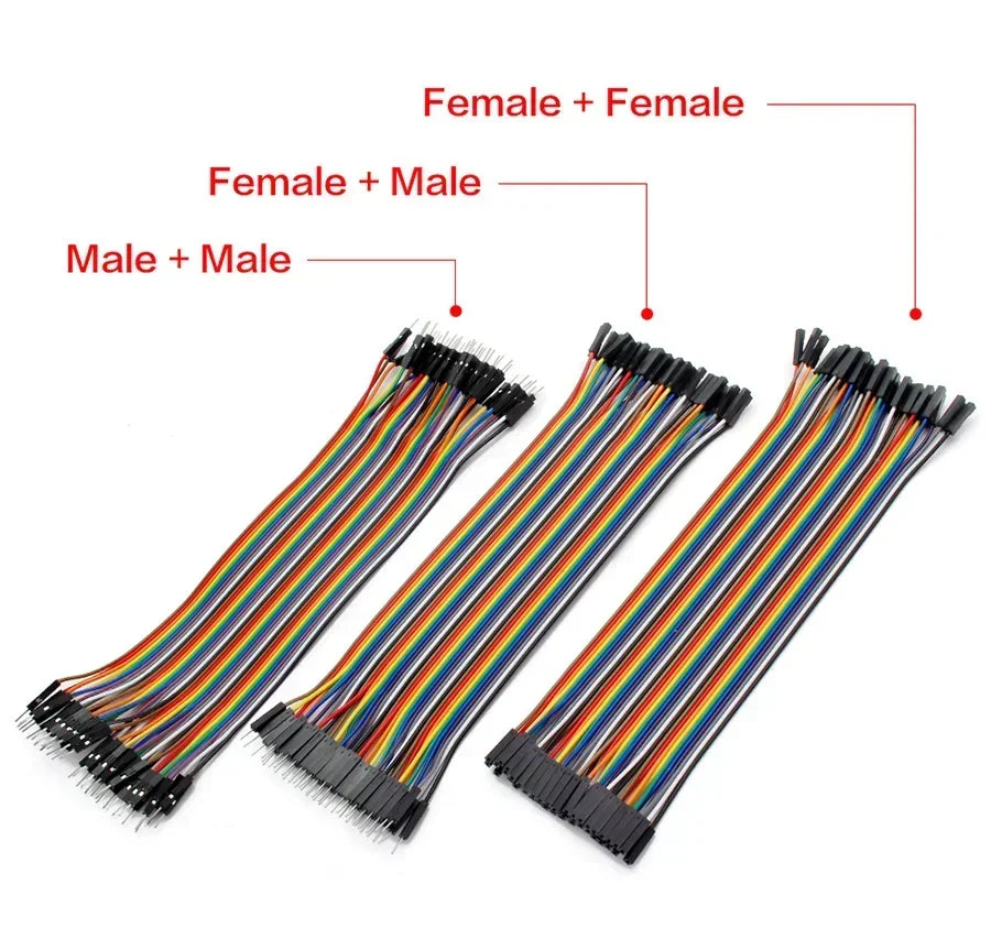 20Pin 30cm Jumper Wire Dupont Line Male To Male/Female To Male / Female To Female Dupont Cable Assorted Kit for Arduino