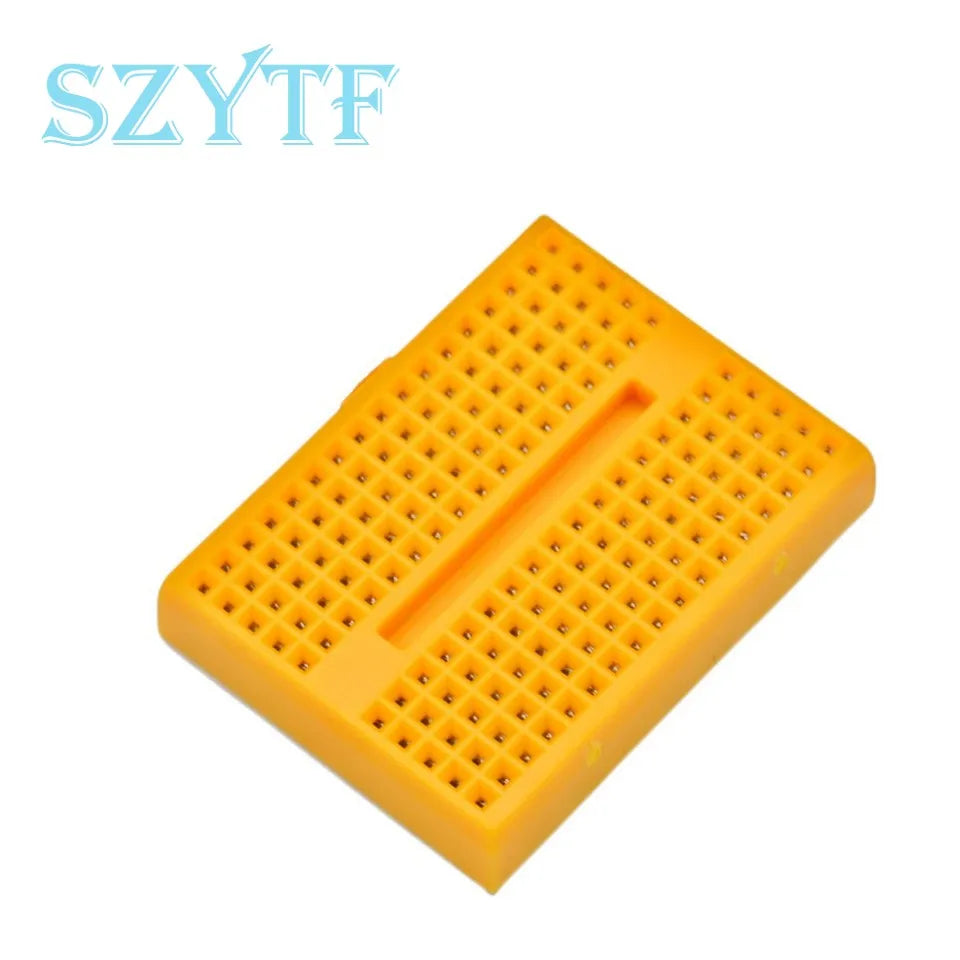 6Pcs Mini Breadboard Kit with 170 Tie Points Solderless SYB-170 Prototype PCB Bread Board for Arduino, Raspberry Pi