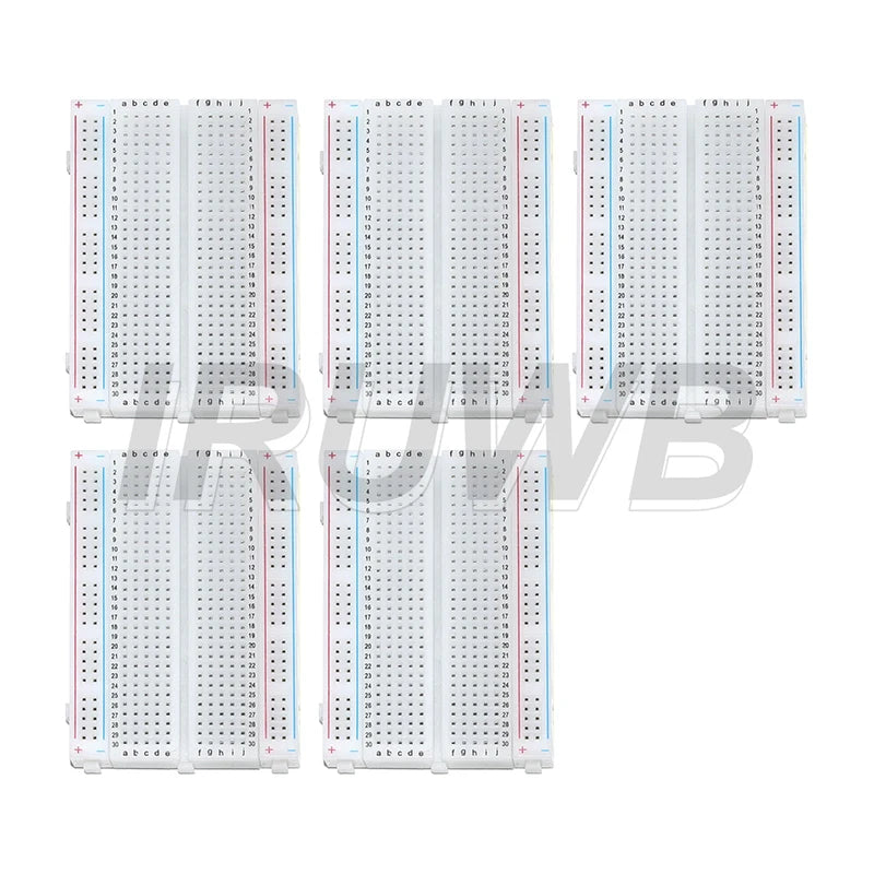 400 Tie Points Solderless PCB Breadboard Mini Universal Test Protoboard DIY Bread Board for Bus Test Circuit Board