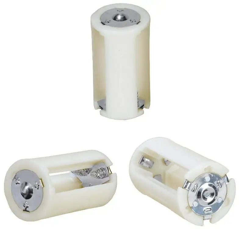 4pcs AA To D Battery Box High Quality 3x AA To D Size Battery Adapter Converter Holder Switcher Case Box For Battery Storage