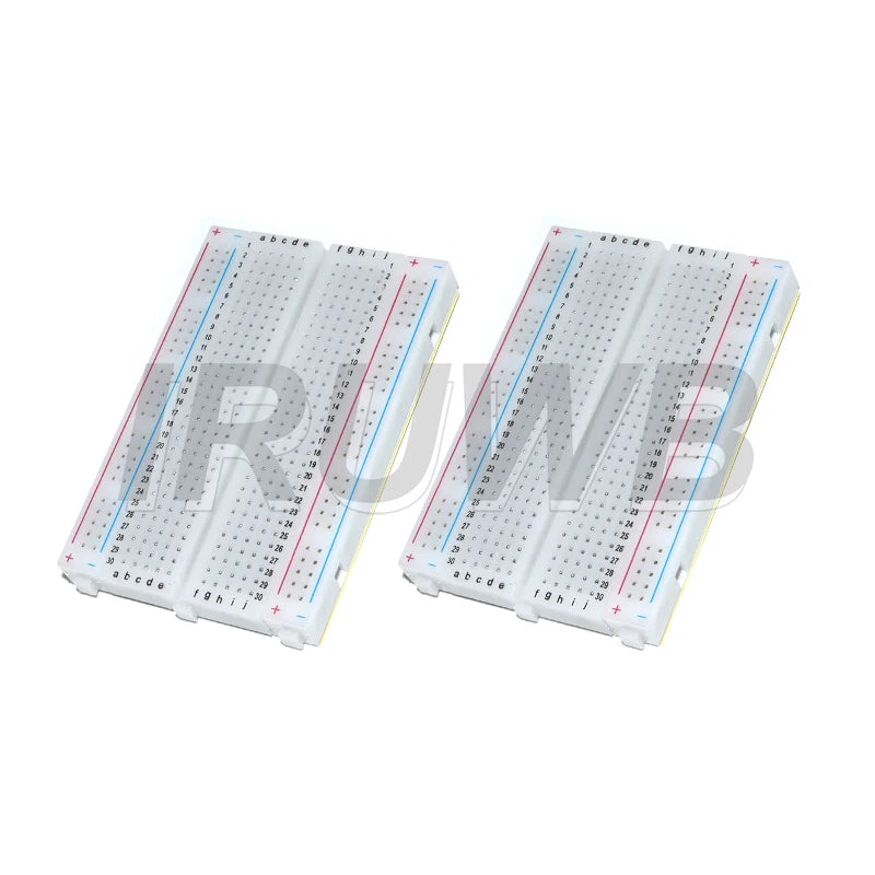 400 Tie Points Solderless PCB Breadboard Mini Universal Test Protoboard DIY Bread Board for Bus Test Circuit Board