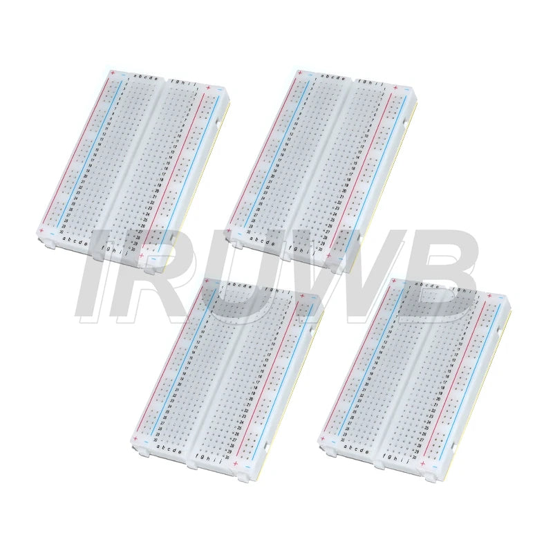 400 Tie Points Solderless PCB Breadboard Mini Universal Test Protoboard DIY Bread Board for Bus Test Circuit Board