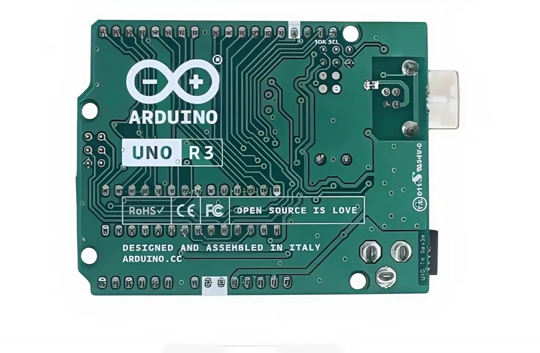 Arduino UNO R3 Italian original development board. Original MCU and Arduino UNO R3 domestic compatible version.