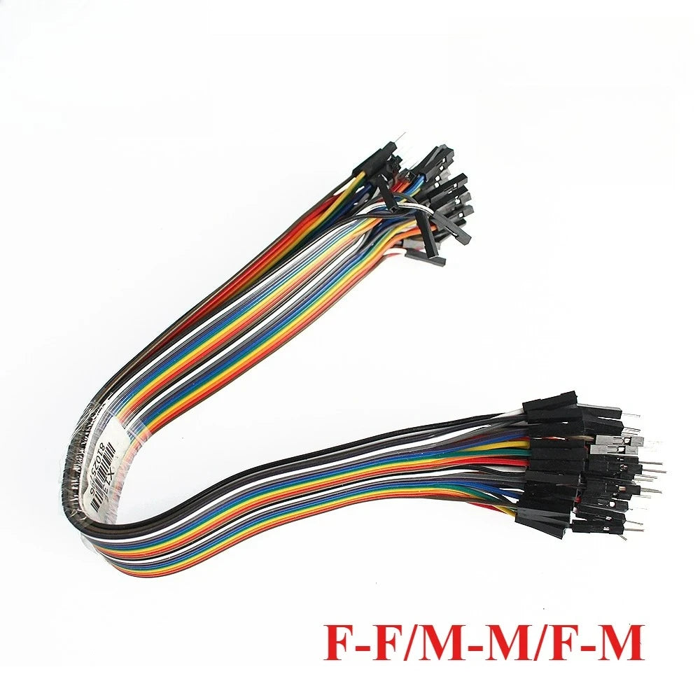 20Pin 30cm Jumper Wire Dupont Line Male To Male/Female To Male / Female To Female Dupont Cable Assorted Kit for Arduino