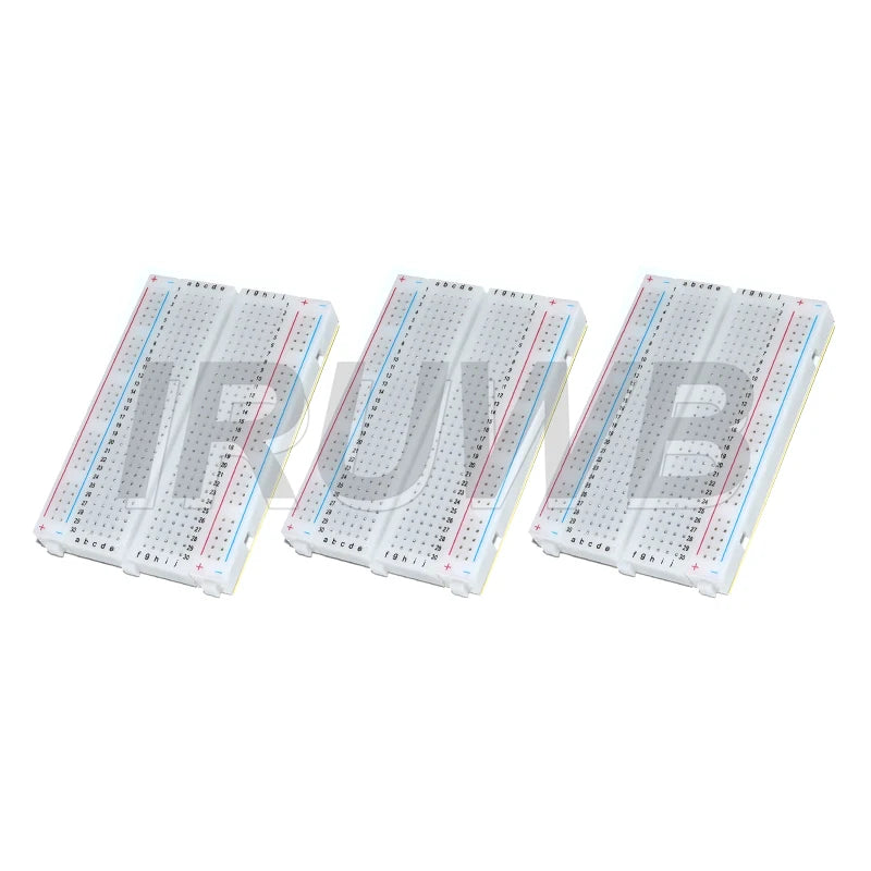 400 Tie Points Solderless PCB Breadboard Mini Universal Test Protoboard DIY Bread Board for Bus Test Circuit Board