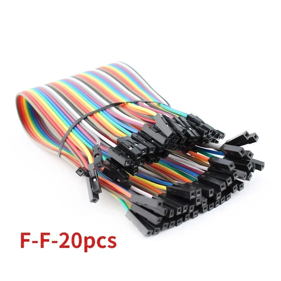 20Pin 30cm Jumper Wire Dupont Line Male To Male/Female To Male / Female To Female Dupont Cable Assorted Kit for Arduino