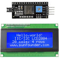 20x4 2004 LCD Display Module with IIC/I2C Serial Interface Adapter IIC I2C TWI Serial 2004 20x4 LCD Module Shield for Arduino R3