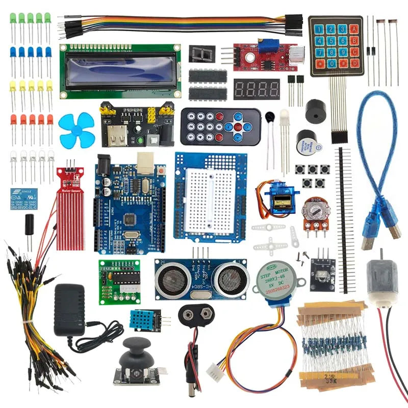 The Most Complete Kit for arduino Uno/R3 Board Programming Project DIY Electronics Laboratory Smart Beginner Kit for ATmega328P