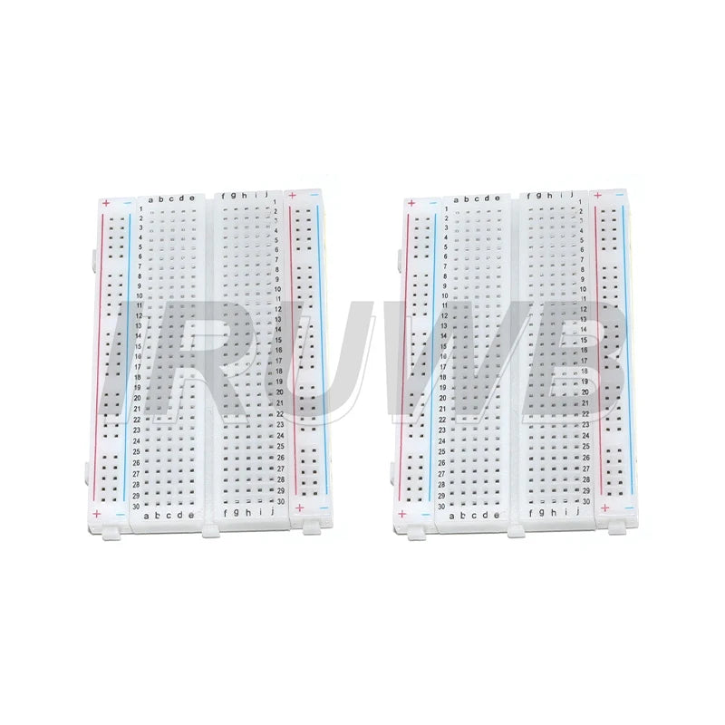 400 Tie Points Solderless PCB Breadboard Mini Universal Test Protoboard DIY Bread Board for Bus Test Circuit Board