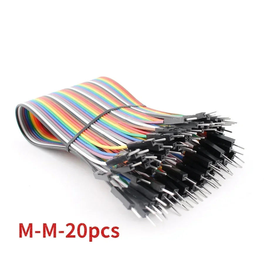 20Pin 30cm Jumper Wire Dupont Line Male To Male/Female To Male / Female To Female Dupont Cable Assorted Kit for Arduino